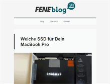 Tablet Screenshot of fene-blog.de